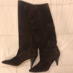 Lord & Taylor suede/leather tall boots